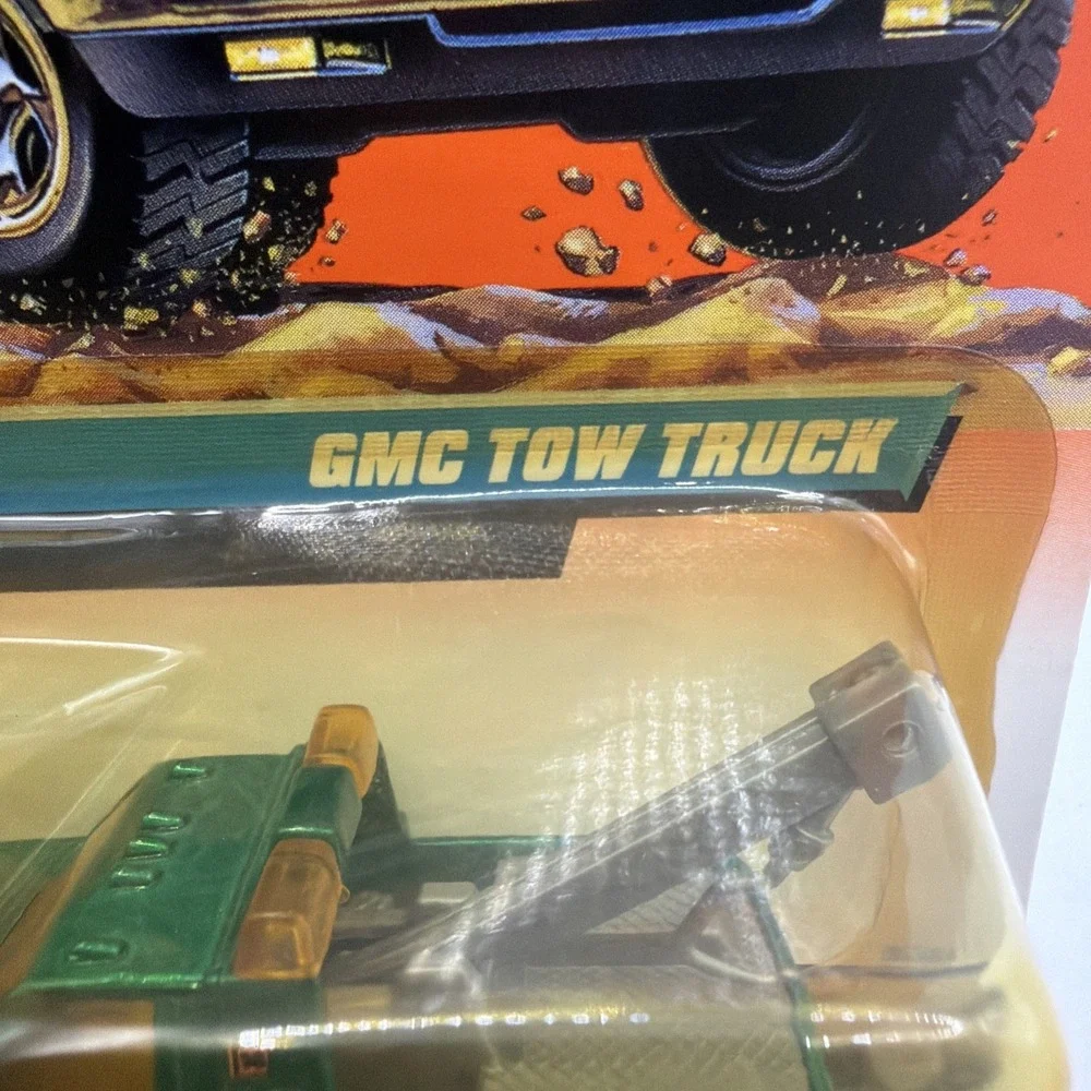 Matchbox Cars , #88 GMC Tow Truck,#17Mustang Hardtop ,#60 1970 El Camino